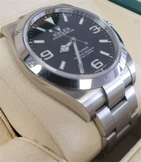 rolex explorer watch 904l steel 214270|rolex explorer 214270 mark 2.